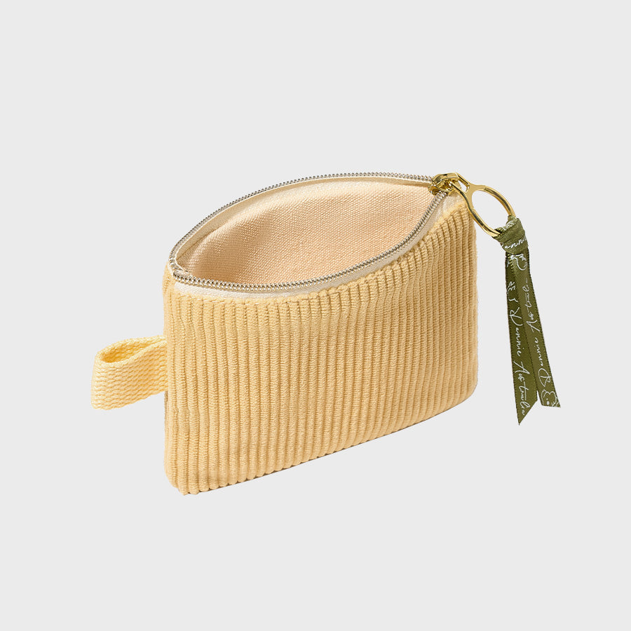 Mustard Yellow Mini Pouch –