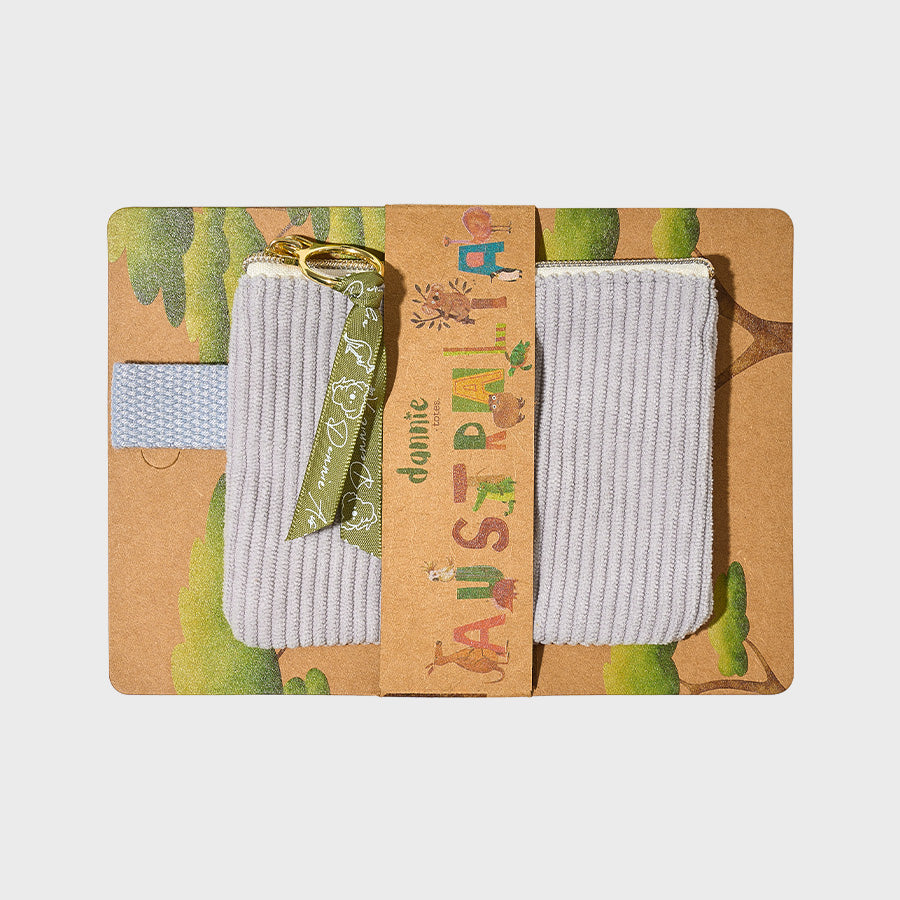 Lavender Grey Mini Pouch – 14 Australian-Inspired Designs