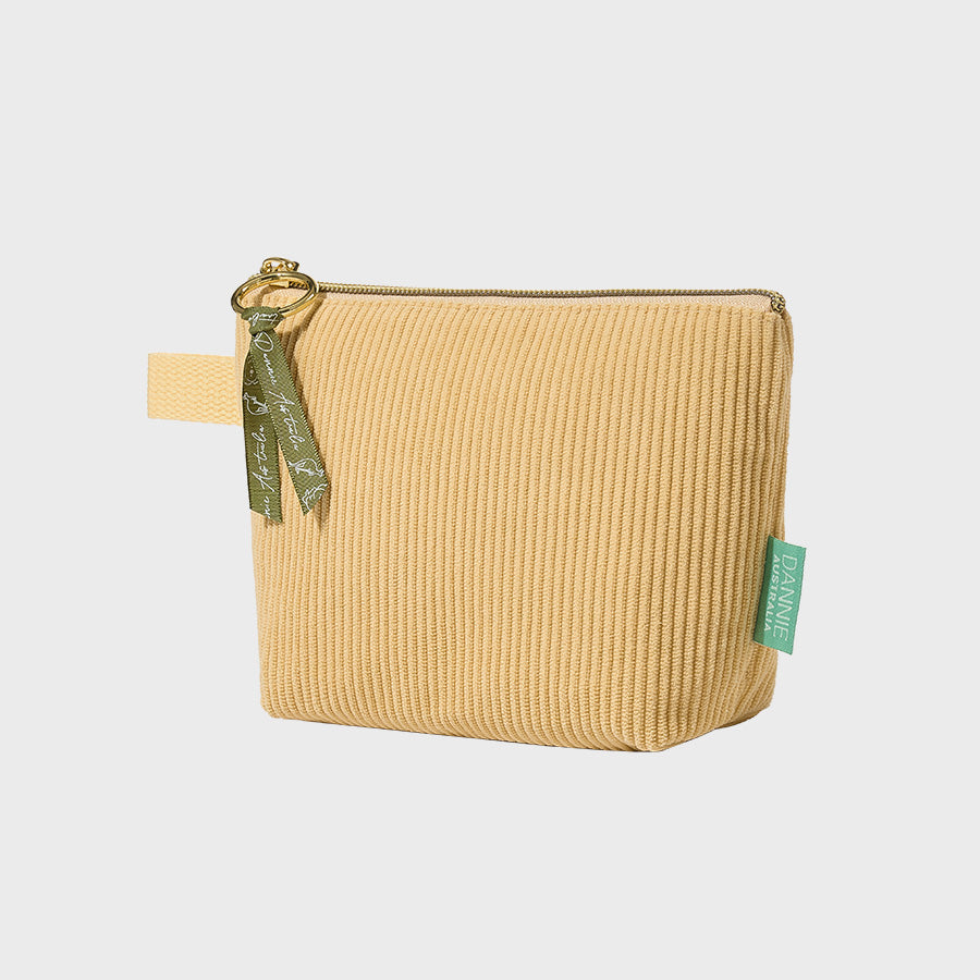 Mustard Yellow Cosmetic Pouch – 10 Australian-Inspired Designs