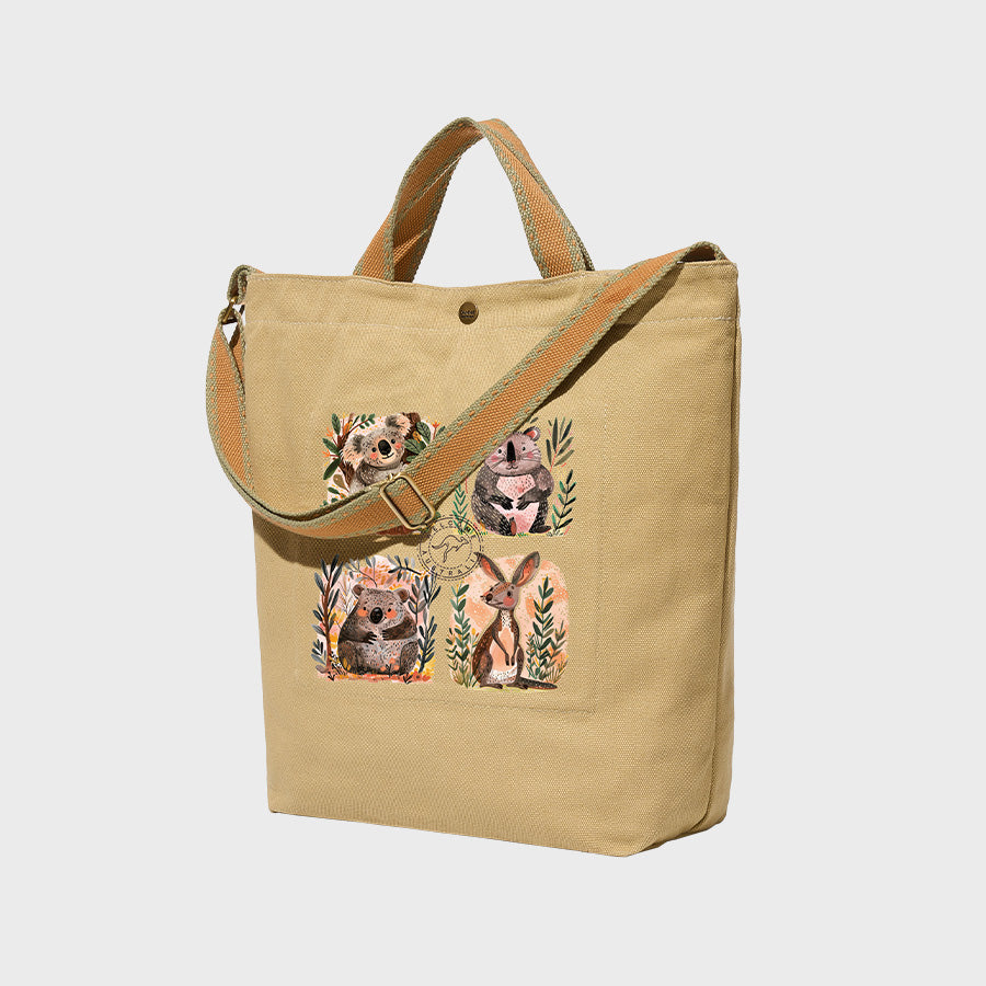 Wildlife Quartet - Canvas City Cross