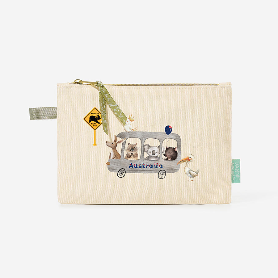 Animal Bus – Canvas Pouch