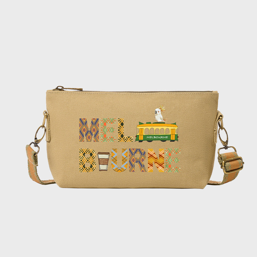 Melbourne Icons- Canvas City Lite Sling