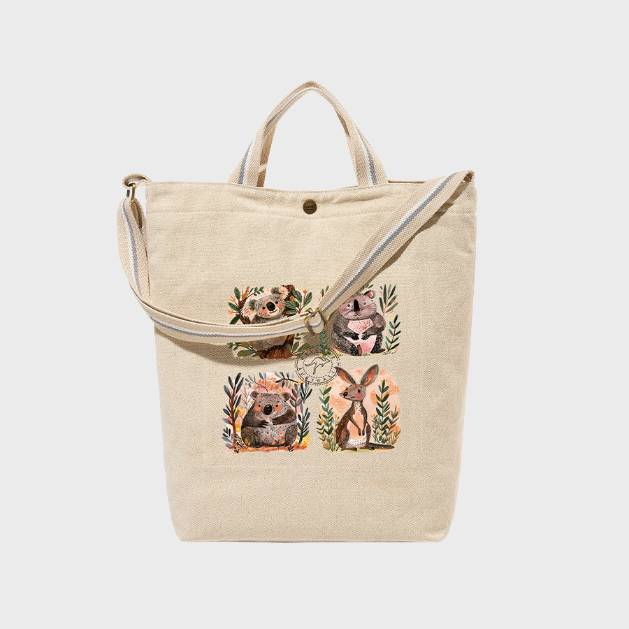 Wildlife Quartet - Canvas City Cross