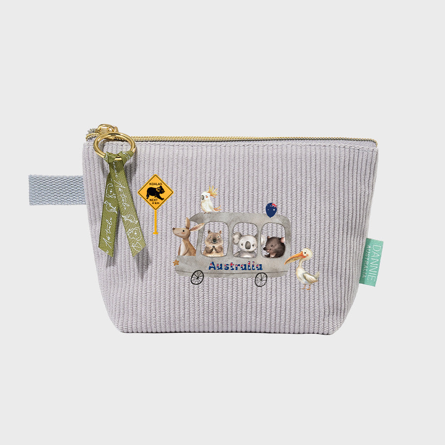 Lavender Grey Cosmetic Pouch – 10 Australian-Inspired Designs