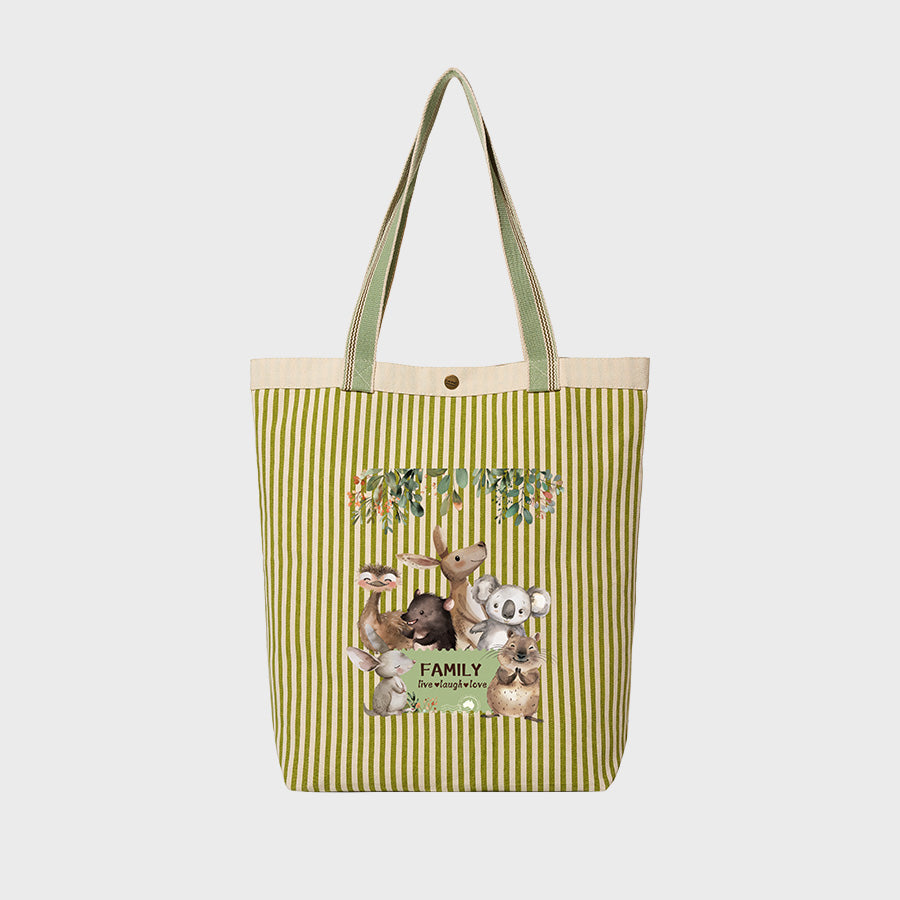 Australia Friends - Canvas City Tote
