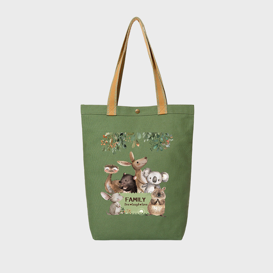 Australia Friends - Canvas College Tote