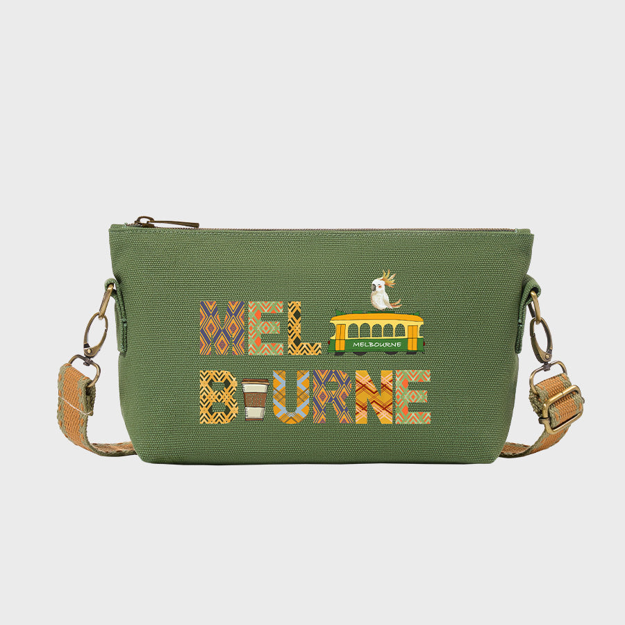 Melbourne Icons- Canvas City Lite Sling