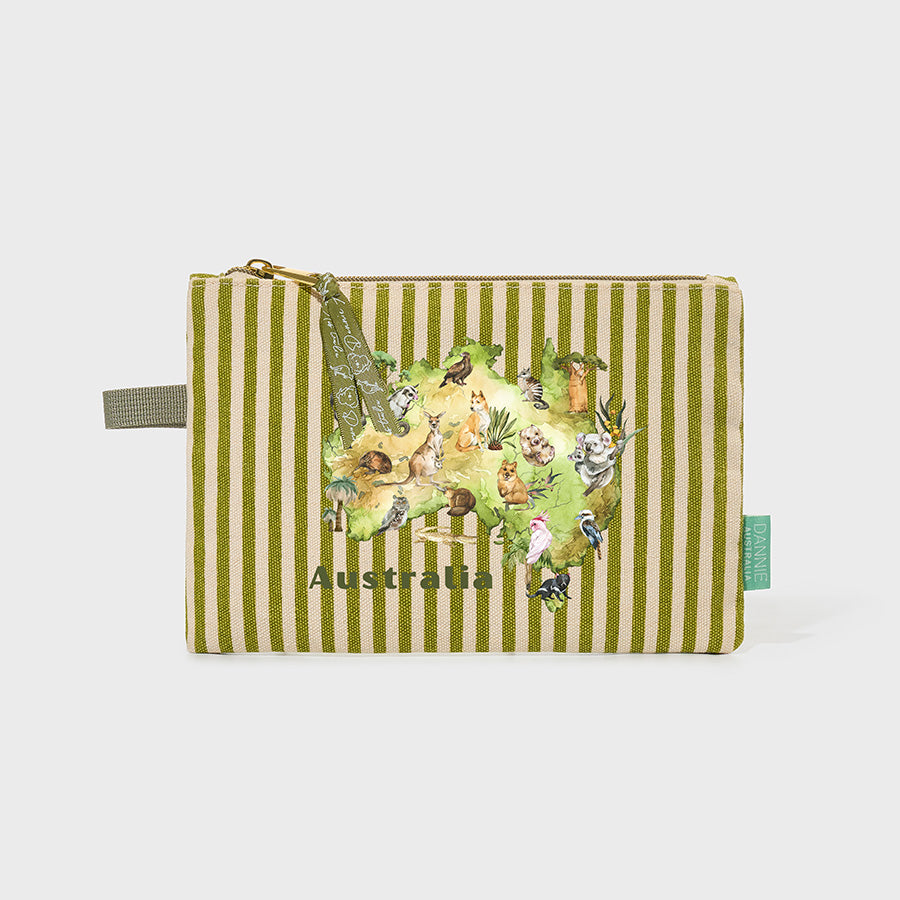 Australia Map – Canvas Pouch