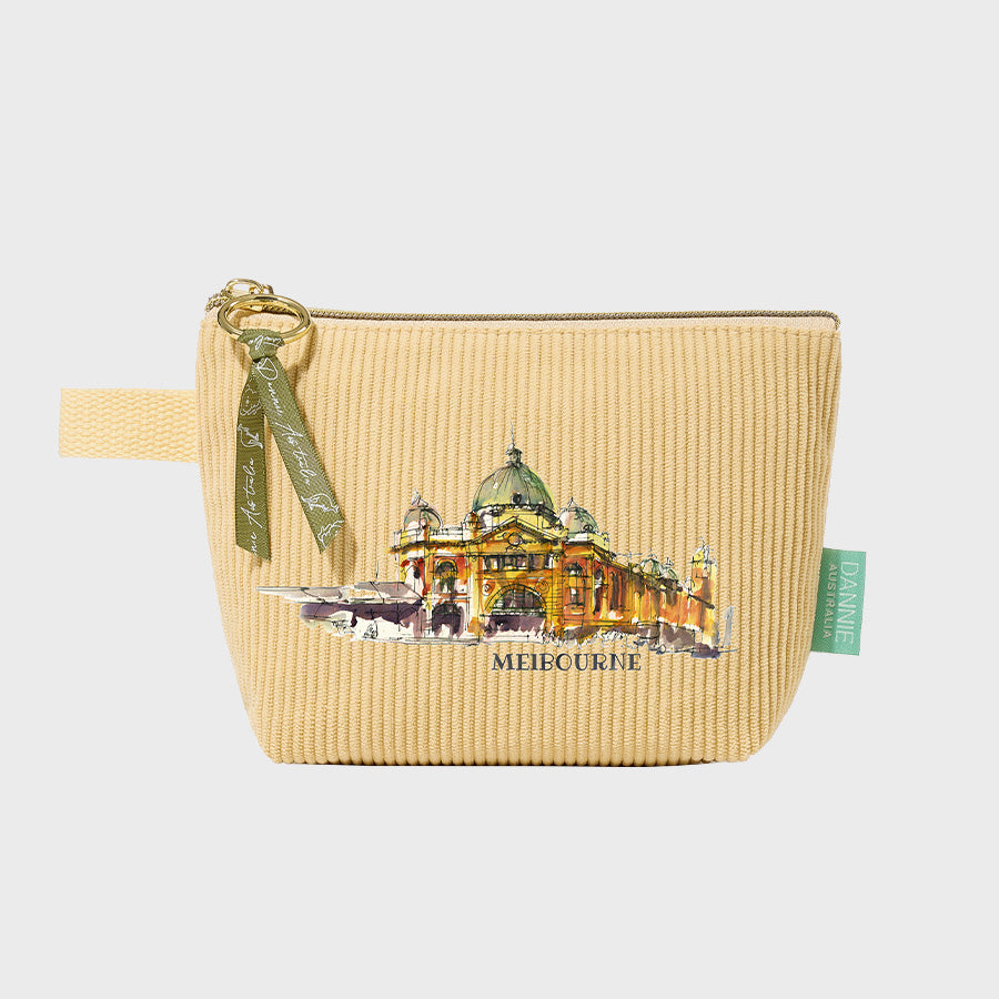 Mustard Yellow Cosmetic Pouch – 10 Australian-Inspired Designs