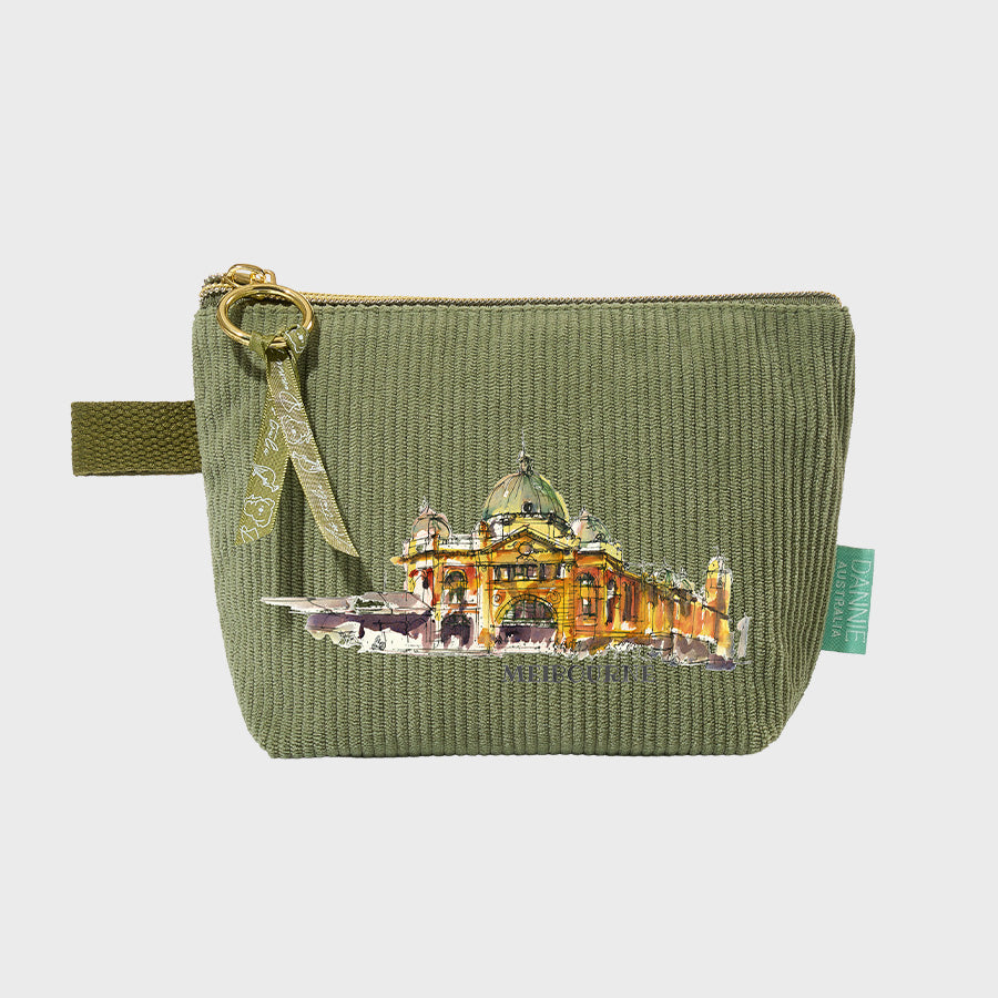Olive Green Cosmetic Pouch – 10 Australian-Inspired Designs