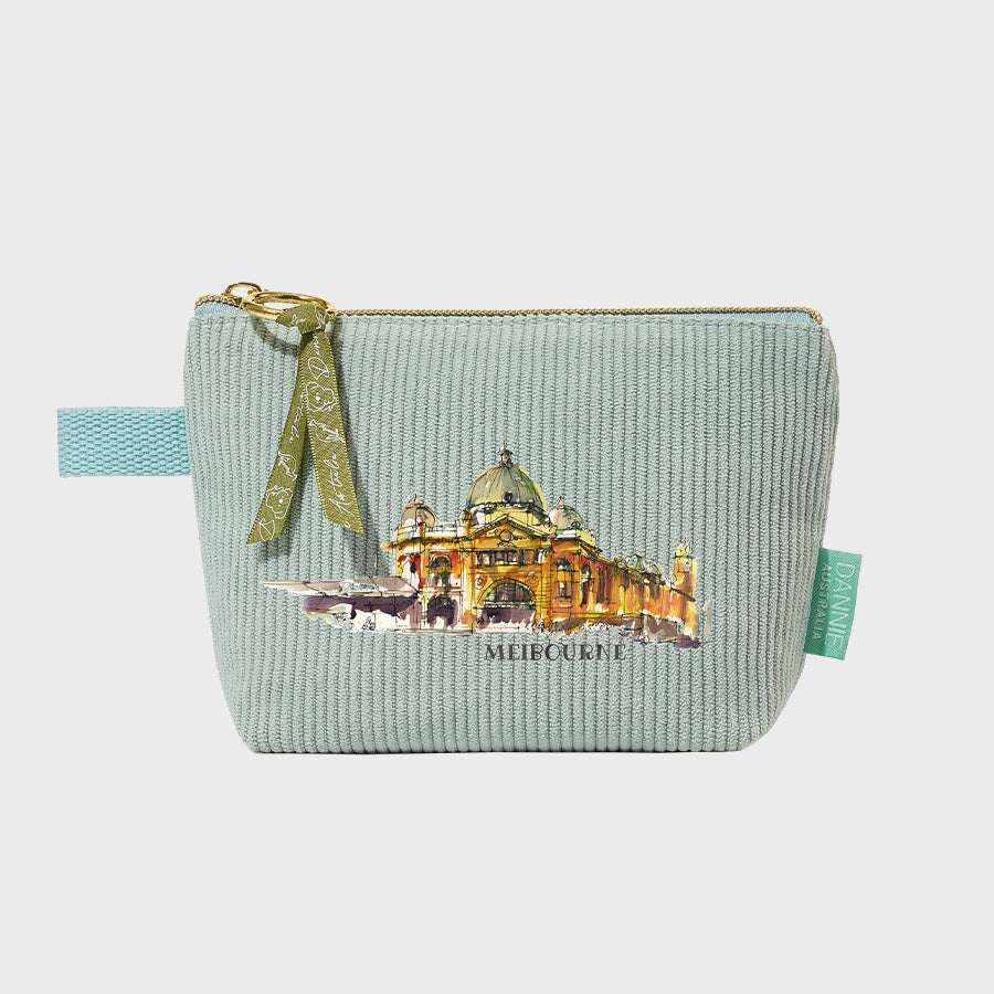 Mist Green Cosmetic Pouch – 10 Australian-Inspired Designs