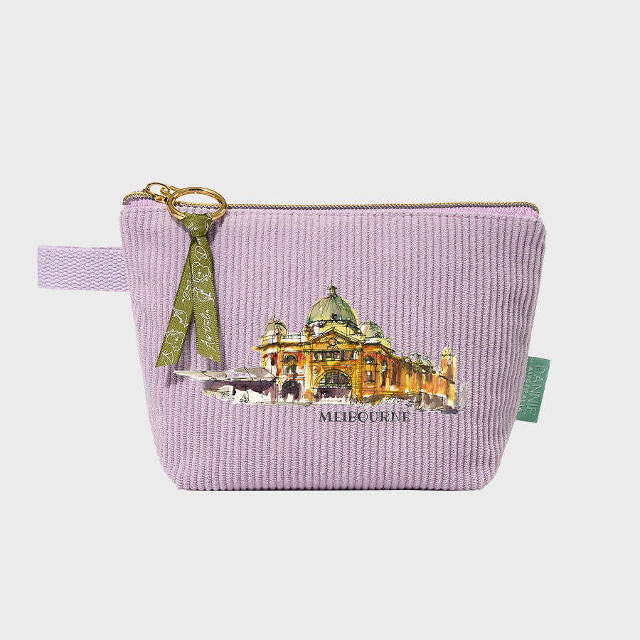 Lilac Purple Cosmetic Pouch – 10 Australian-Inspired Designs