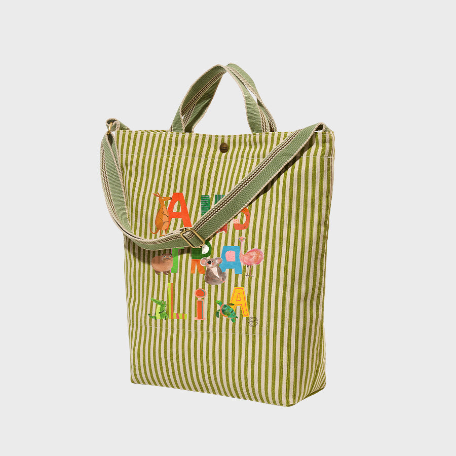 Australia Alphabet Friends - Canvas City Cross