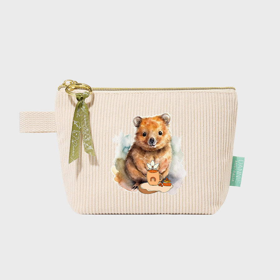 Creamy White Cosmetic Pouch – 10 Australian-Inspired Designs