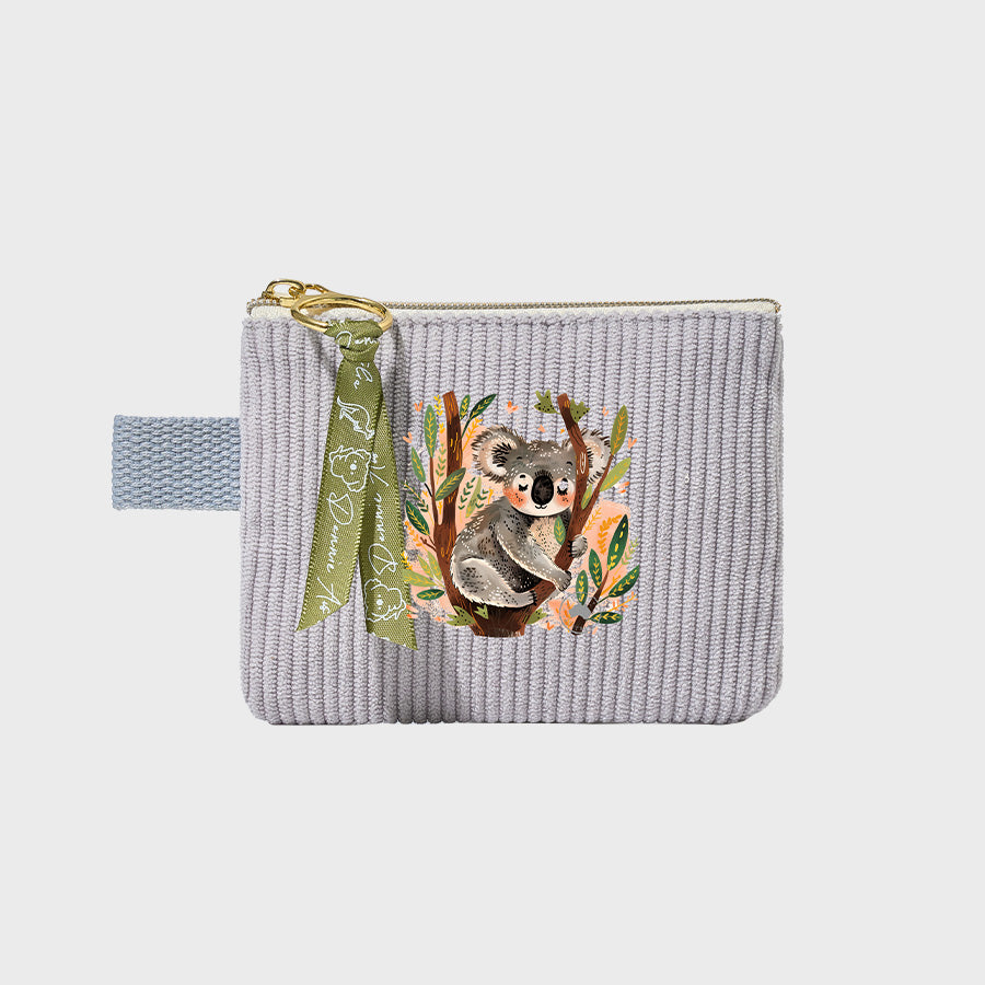 Lavender Grey Mini Pouch – 14 Australian-Inspired Designs
