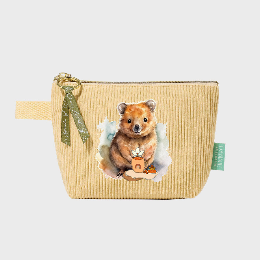 Mustard Yellow Cosmetic Pouch – 10 Australian-Inspired Designs