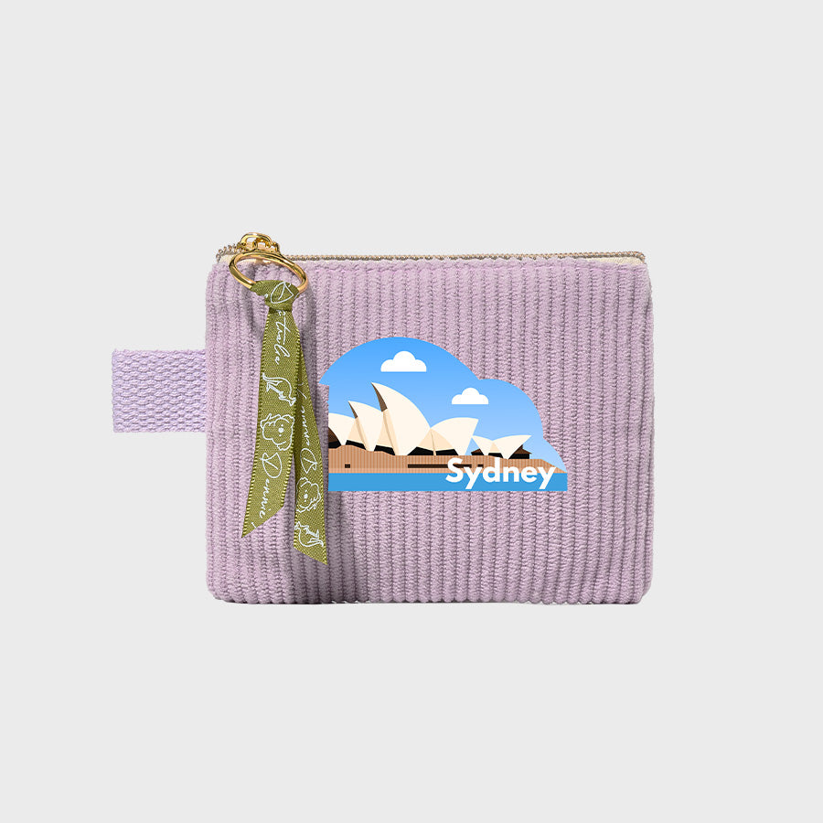 Lilac Purple Mini Pouch – 13 Australian-Inspired Designs