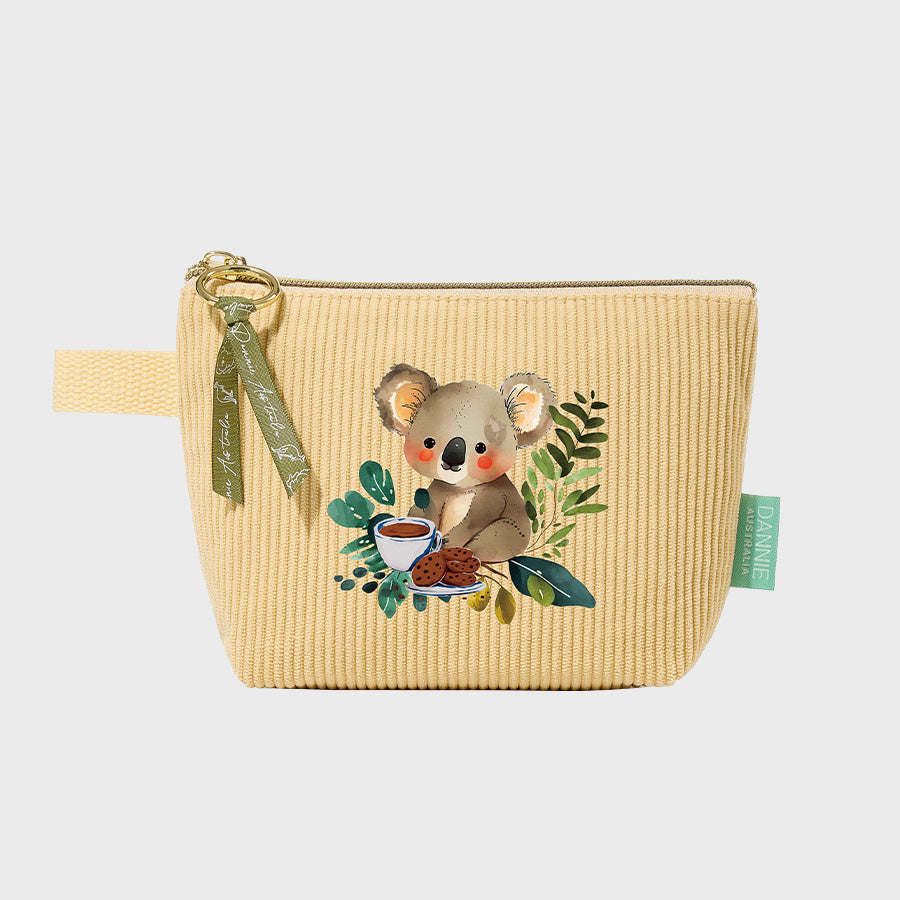Mustard Yellow Cosmetic Pouch – 10 Australian-Inspired Designs