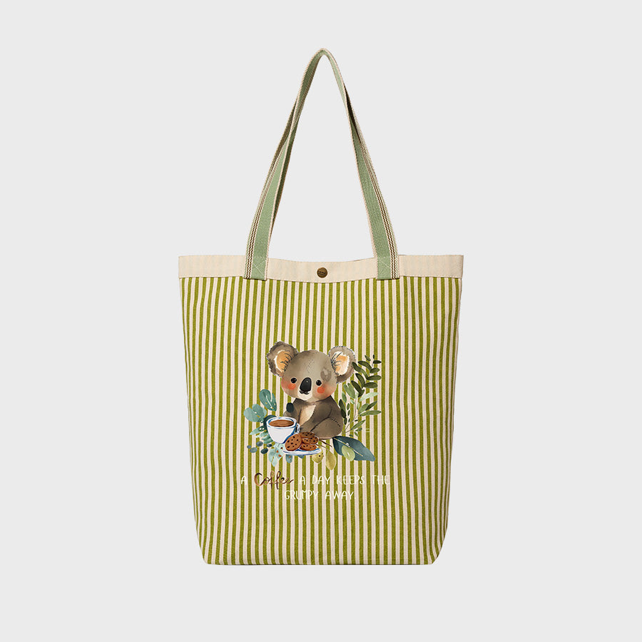 Coffee Koala - Canvas City Tote