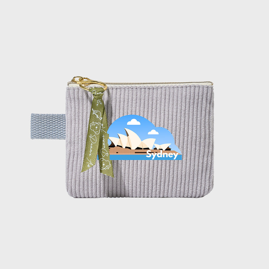 Lavender Grey Mini Pouch – 14 Australian-Inspired Designs