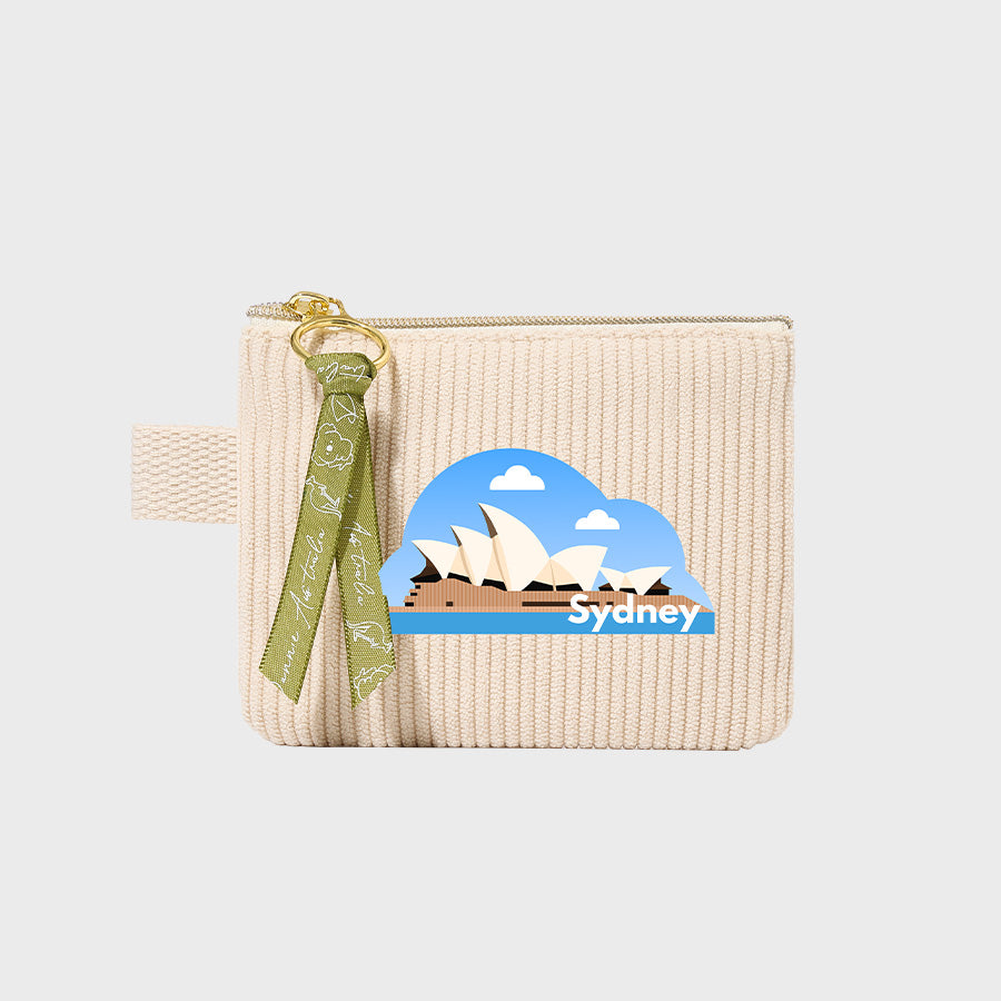 Creamy White Mini Pouch – 14 Australian-Inspired Designs