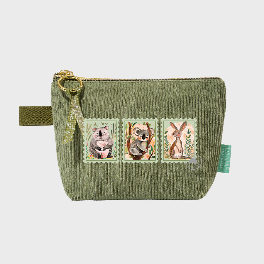 Olive Green Cosmetic Pouch – 10 Australian-Inspired Designs