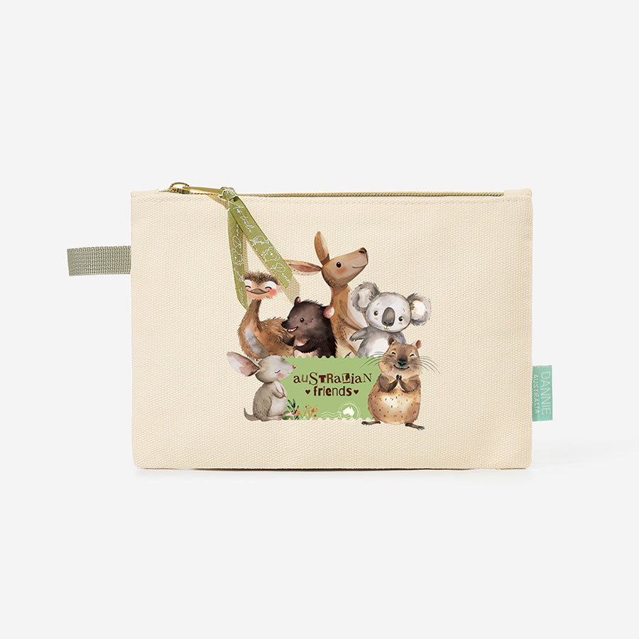 Australian Friends – Canvas Pouch