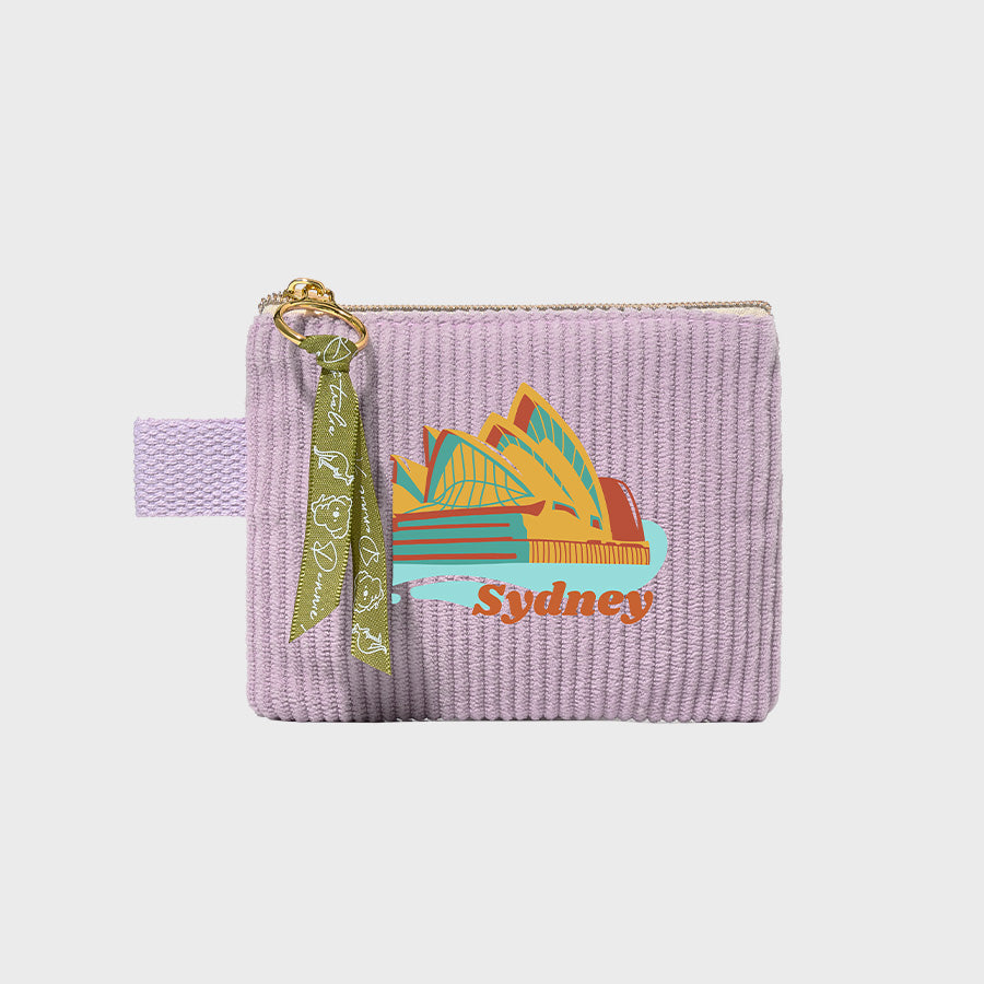 Lilac Purple Mini Pouch – 13 Australian-Inspired Designs