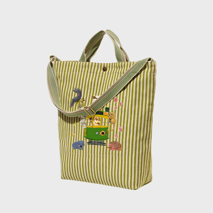 Aussie Tram Parade - Canvas City Cross