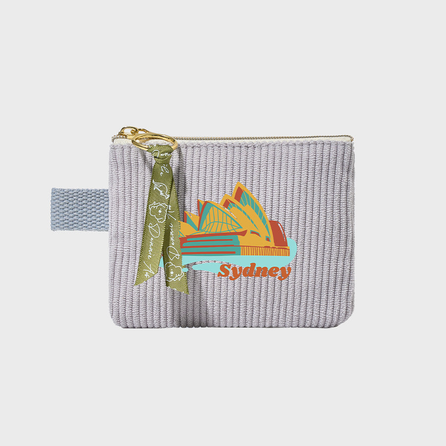 Lavender Grey Mini Pouch – 14 Australian-Inspired Designs