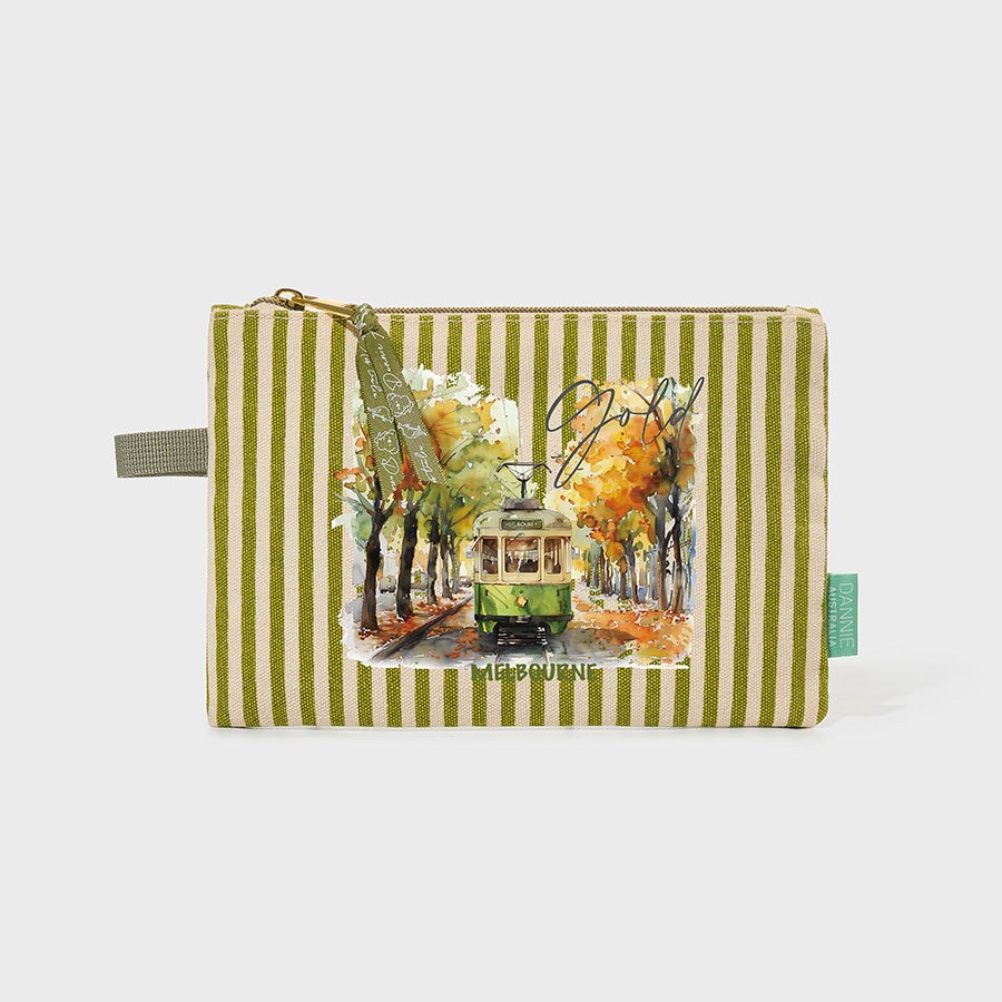 Melbourne Tram Ride – Canvas Pouch
