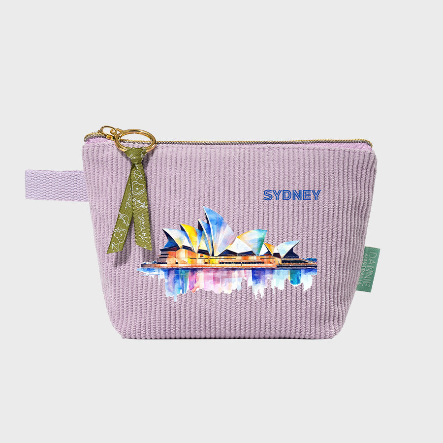 Lilac Purple Cosmetic Pouch – 10 Australian-Inspired Designs