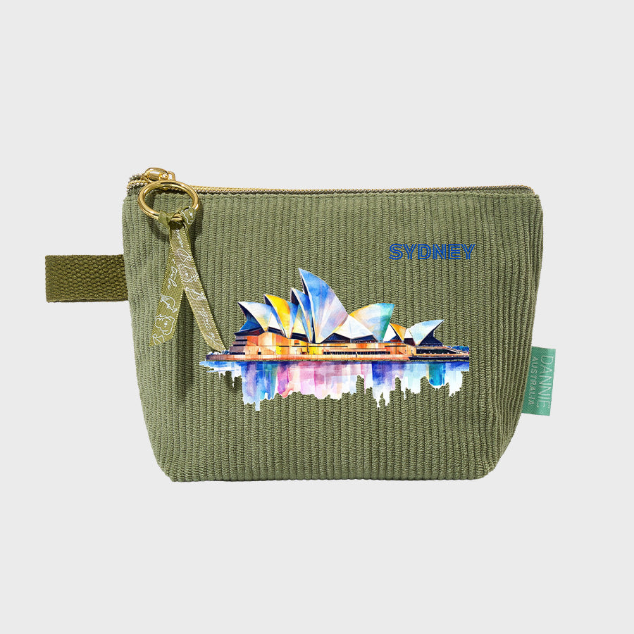 Olive Green Cosmetic Pouch – 10 Australian-Inspired Designs