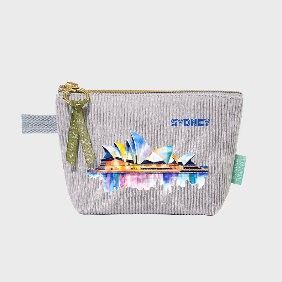 Lavender Grey Cosmetic Pouch – 10 Australian-Inspired Designs