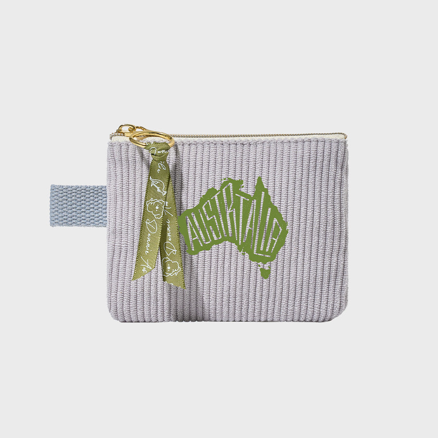 Lavender Grey Mini Pouch – 14 Australian-Inspired Designs