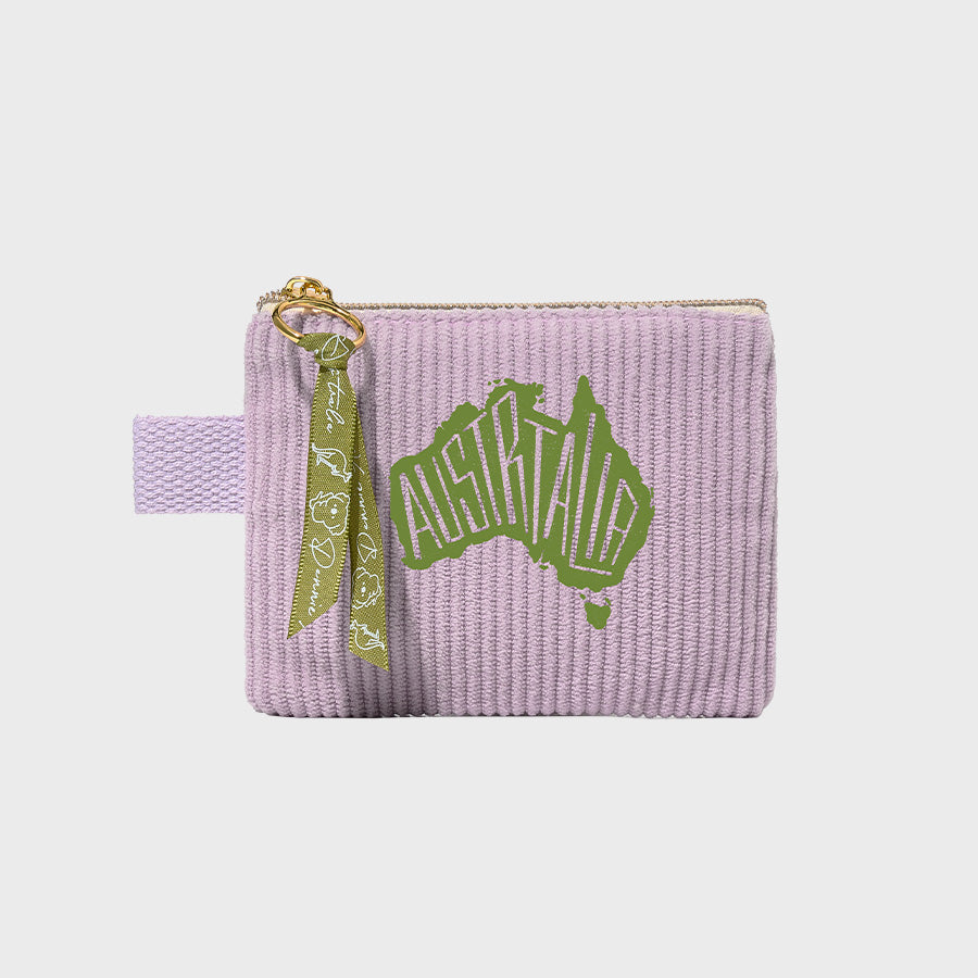 Lilac Purple Mini Pouch – 13 Australian-Inspired Designs