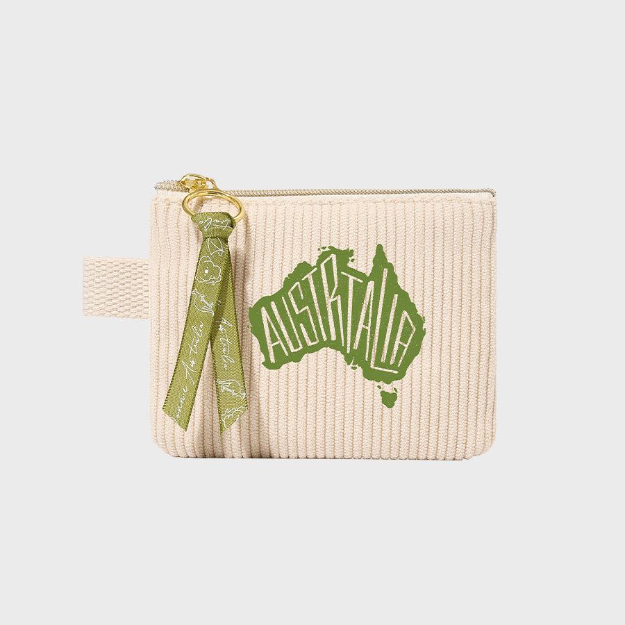 Creamy White Mini Pouch – 14 Australian-Inspired Designs