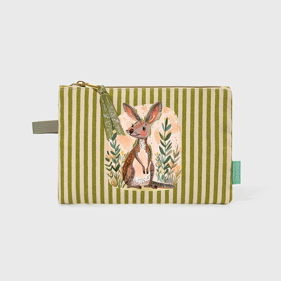 Kangaroo Dreaming – Canvas Pouch