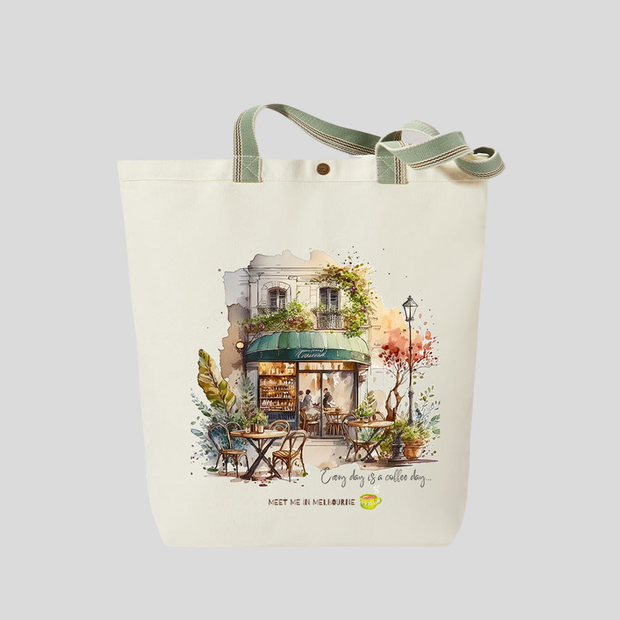 Meet Me in Melbourne - Canvas Market Tote