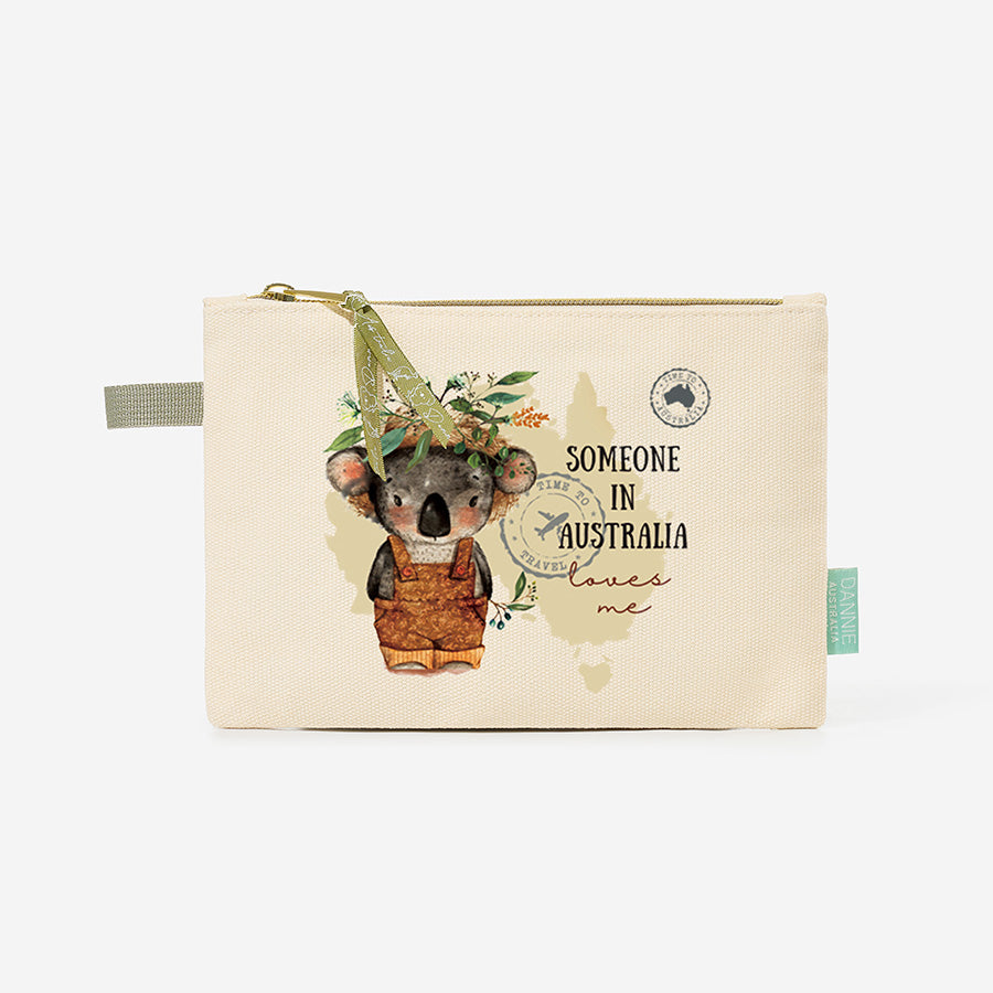 Someone in Australia Loves Me – Canvas Pouch