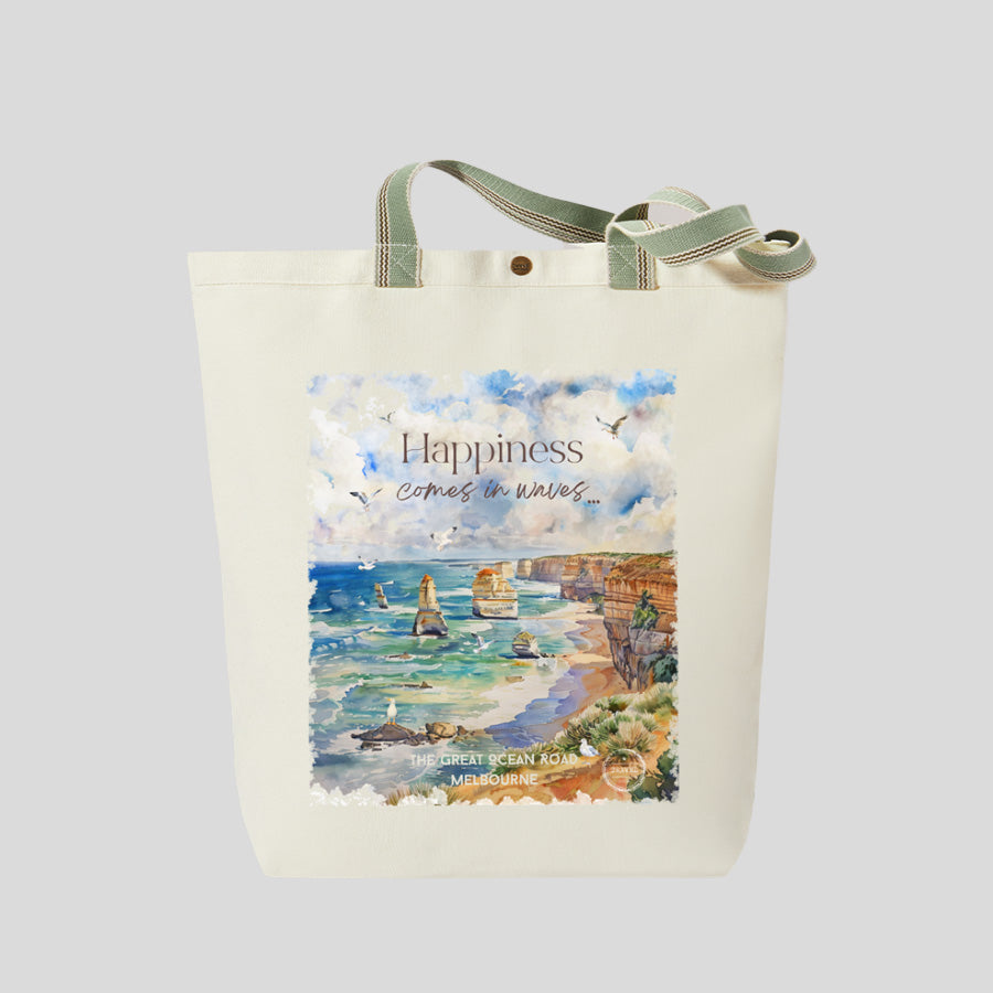 Great Ocean Road - Canvas Market Tote