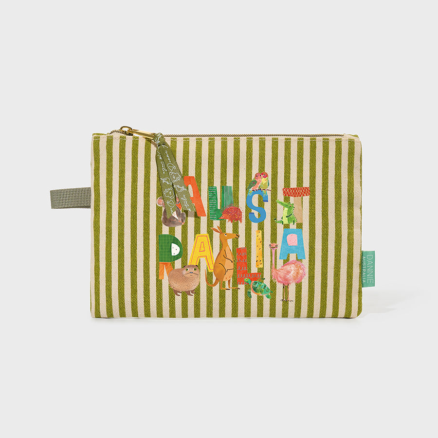 Australia Alphabet Friends – Canvas Pouch