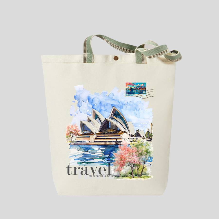 Sydney Opera House - Canvas Market Tote