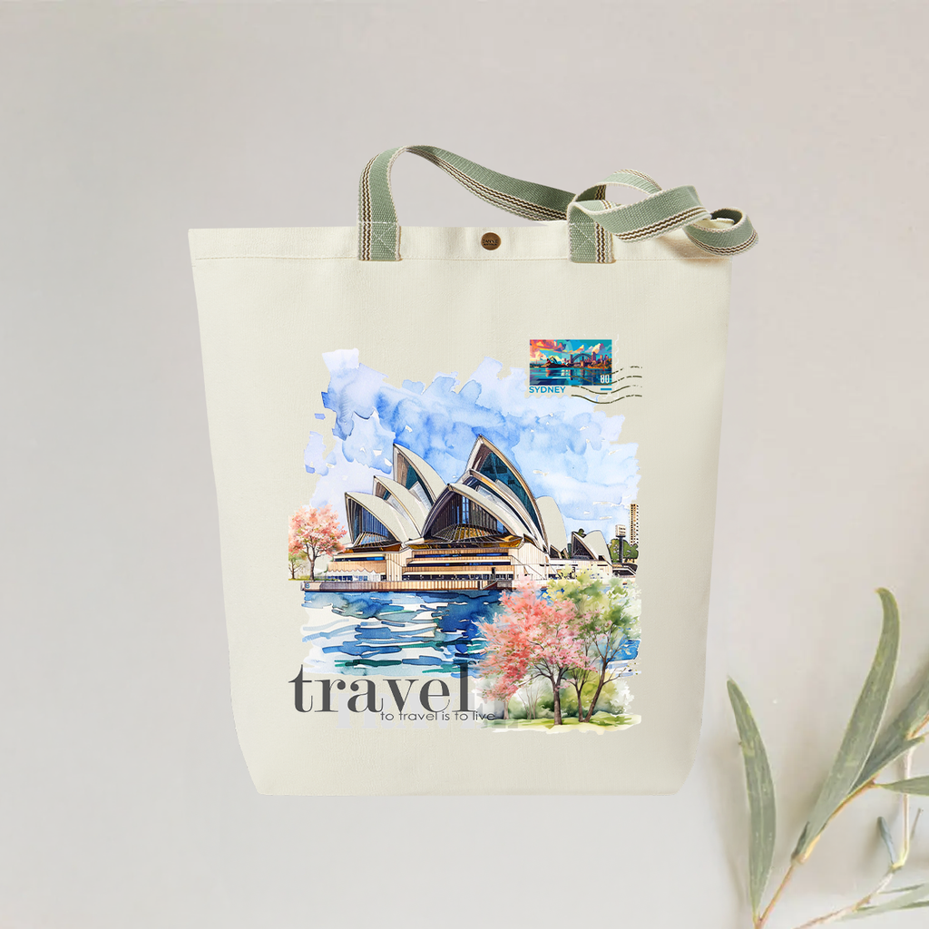 Sydney Opera House - Canvas Market Tote
